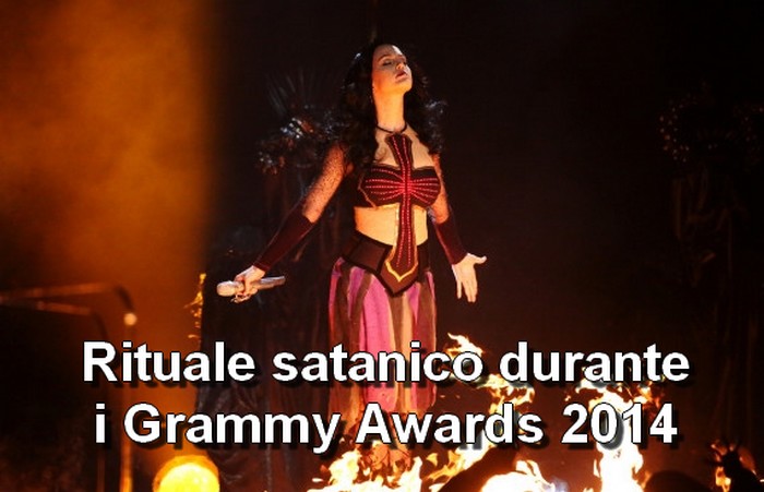 Rituale satanico durante i Grammy Awards 2014