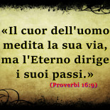 Medita e pianifica pure sulle vie che vuoi percorrere, ma sappi che…